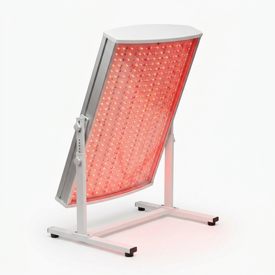 Red Light Therapy Panel Engineered for Full-Body Wellness, Medical-Grade LEDs, Curved Design, Freestanding Frame