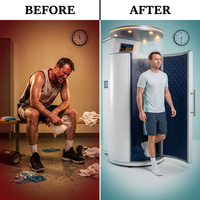 CryoVerve Halo S1 Cryotherapy Chamber — Before & After