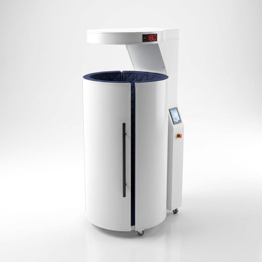 CryoVerve Halo S1 Cryotherapy Chamber — Studio Shot