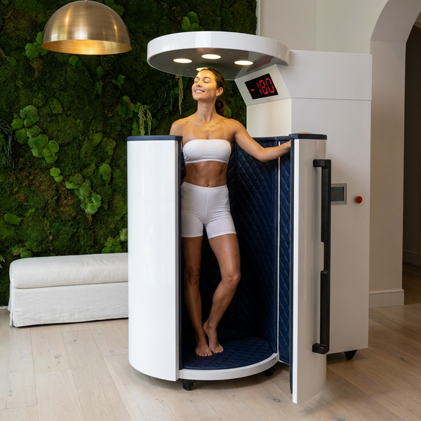 Cryotherapy Chamber Built for Professional Use, Nitrogen Cooling, Open-Top Design, Touchscreen Control