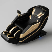 4D Massage Chair Engineered for Full Body Therapy, SL-Track System, Dual-Zone Heat, Air Compression