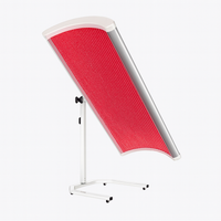 Red Light Therapy Panel Engineered for Full-Body Wellness, Medical-Grade LEDs, Curved Design, Freestanding Frame