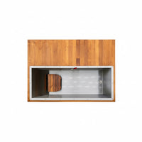 Cold Plunge Tub Built for Daily Recovery, 304 Stainless Steel Basin, Cedar Cabinet, Multi-Stage Filtration