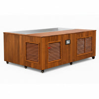 Cold Plunge Tub Built for Daily Recovery, 304 Stainless Steel Basin, Cedar Cabinet, Multi-Stage Filtration